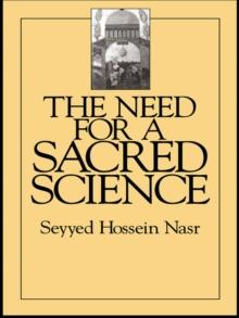 The Need For a Sacred Science