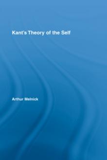 Kants Theory of the Self