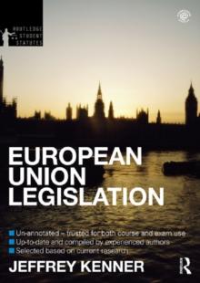 European Union Legislation 2012-2013