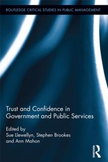 Trust and Confidence in Government and Public Services