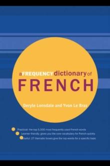 A Frequency Dictionary of French : Core Vocabulary for Learners