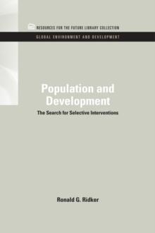 Population and Development : The Search for Selective Interventions