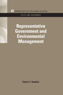 Representative Government and Environmental Management