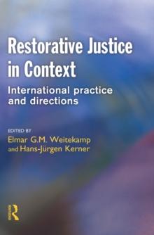 Restorative Justice in Context