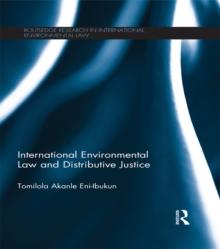 International Environmental Law and Distributive Justice : The Equitable Distribution of CDM Projects under the Kyoto Protocol