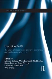 Education 313 : 40 Years of Research on Primary, Elementary and Early Years Education