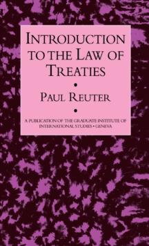 Introduction To The Law Of Treaties