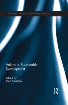 Values in Sustainable Development