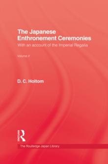 Japanese Enthronement Ceremonies