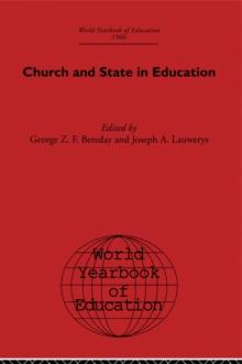 World Yearbook of Education 1966 : Church and State in Education