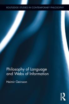 Philosophy of Language and Webs of Information