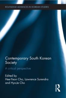 Contemporary South Korean Society : A Critical Perspective