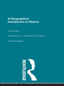 A Geographical Introduction to History