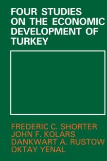 Four Studies on the Economic Development of Turkey