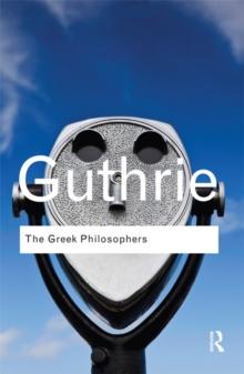 The Greek Philosophers : from Thales to Aristotle