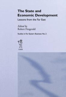 The State and Economic Development : Lessons from the Far East