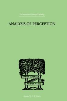 Analysis Of Perception