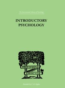 Introductory Psychology : AN APPROACH FOR SOCIAL WORKERS