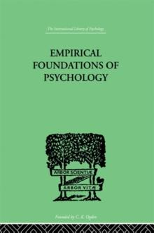 Empirical Foundations Of Psychology