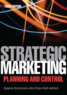 Strategic Marketing Planning and Control : Plannning and Control