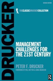 Management Challenges for the 21st Century