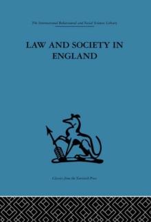 Law and Society in England