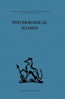 Psychological Illness : A community study