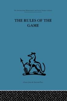 The Rules of the Game : Interdisciplinarity, transdisciplinarity and analytical models in scholarly thought