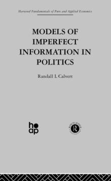 Models of Imperfect Information in Politics