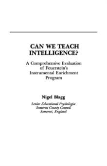 Can We Teach Intelligence? : A Comprehensive Evaluation of Feuerstein's Instrumental Enrichment Programme