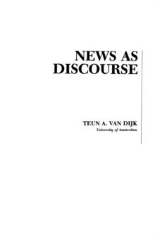 News As Discourse