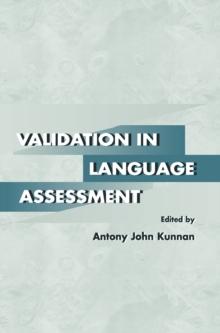 Validation in Language Assessment