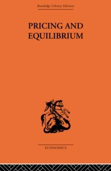 Pricing and Equilibrium