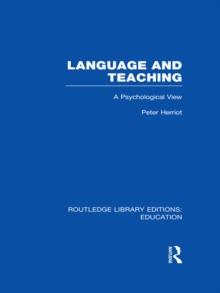 Language & Teaching : A Psychological View