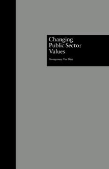 Changing Public Sector Values