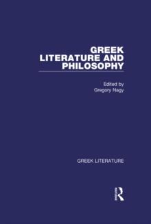 Greek Literature and Philosophy : Greek Literature