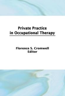 Private Practice in Occupational Therapy