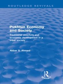 Pukhtun Economy and Society (Routledge Revivals) : Traditional Structure and Economic Development in a Tribal Society