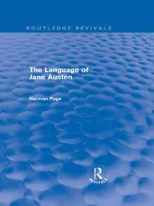 The Language of Jane Austen (Routledge Revivals)