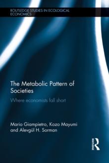 The Metabolic Pattern of Societies : Where Economists Fall Short