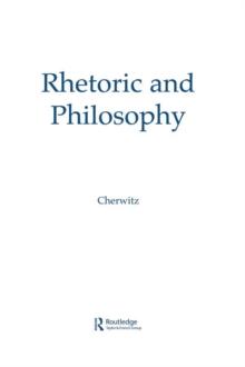 Rhetoric and Philosophy