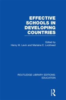 Effective Schools in Developing Countries