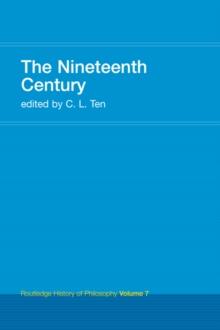 The Nineteenth Century : Routledge History of Philosophy Volume 7