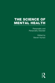 Personality and Personality Disorders : The Science of Mental Health