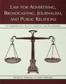 Law for Advertising, Broadcasting, Journalism, and Public Relations