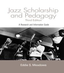 Jazz : Research and Pedagogy