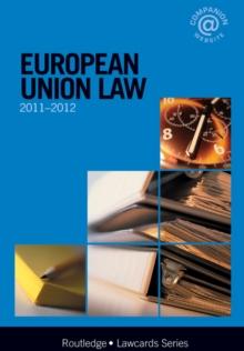 European Union Lawcards 2011-2012