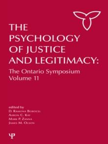 The Psychology of Justice and Legitimacy