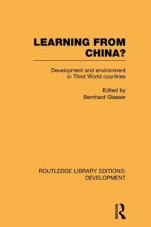 Learning From China? : Development and Environment in Third World Countries