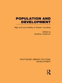 Population and Development : High and Low Fertility in Poorer Countries